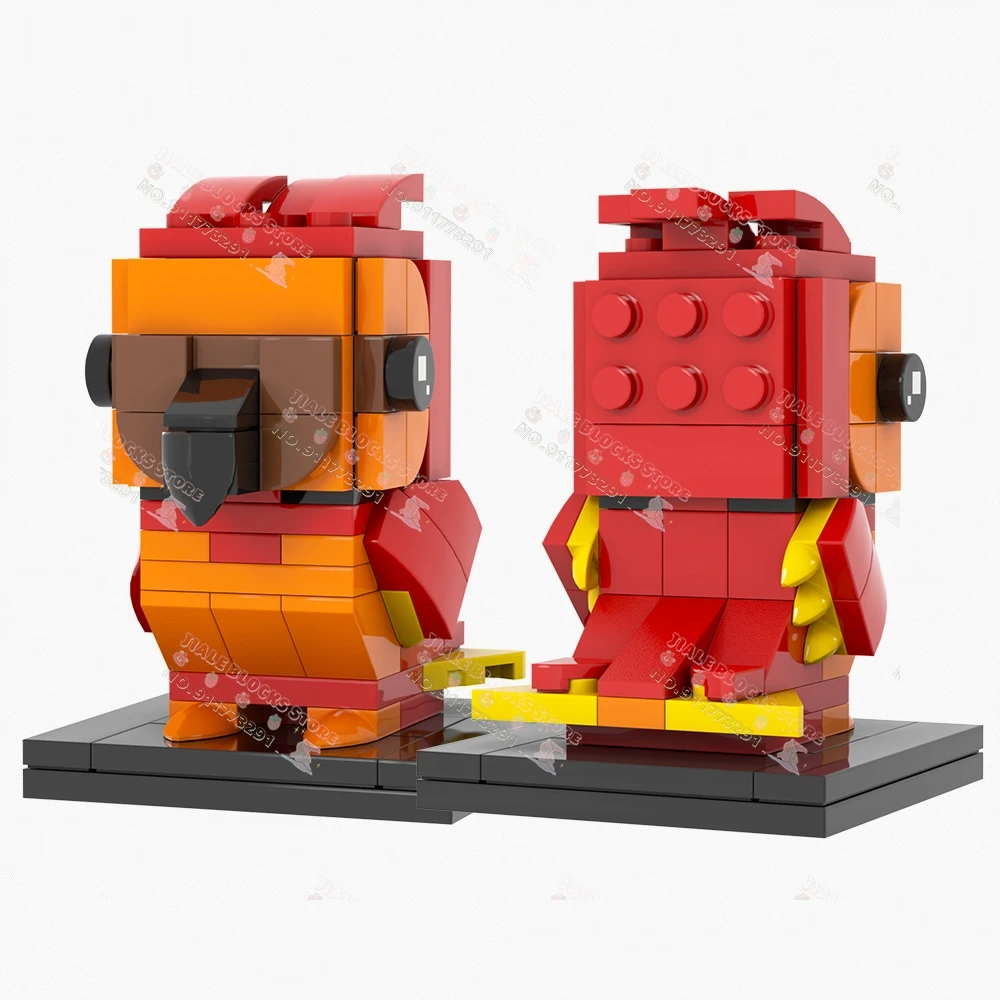 送料無料 1203ピース 中国製 組み立てブロック MOC ゼロの小歯獣 高