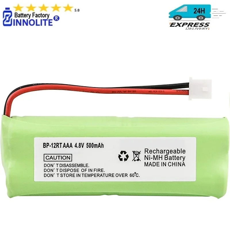 Ni-MH 4.8V Ultra High-Capacity Battery Compatible with Dogtra Transmitter BP12RT Receiver BP20R,280NCP,282 NCP,300M,302M, YS500