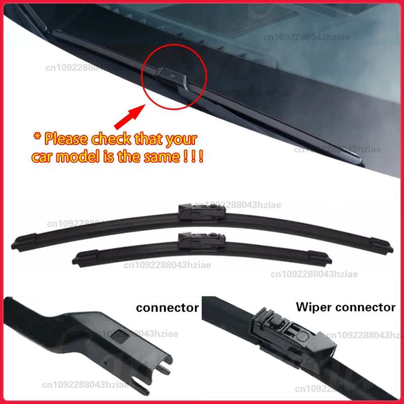 مجموعة شفرات الممسحة الأمامية لمازدا CX-9 CX9 MK2 2016 - 2023 فرش نافذة الزجاج الأمامي 24 "+ 18"