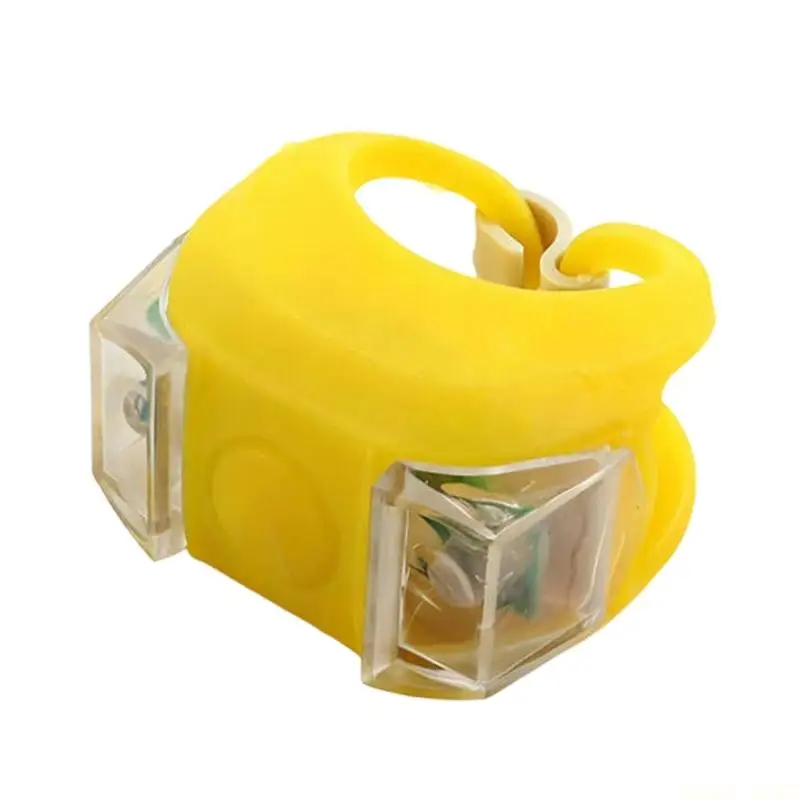 U2JB Multifunction Frogs Bike Light 6 LED Pattern Type C Charging Water Resistant Universals For Road Bicycles