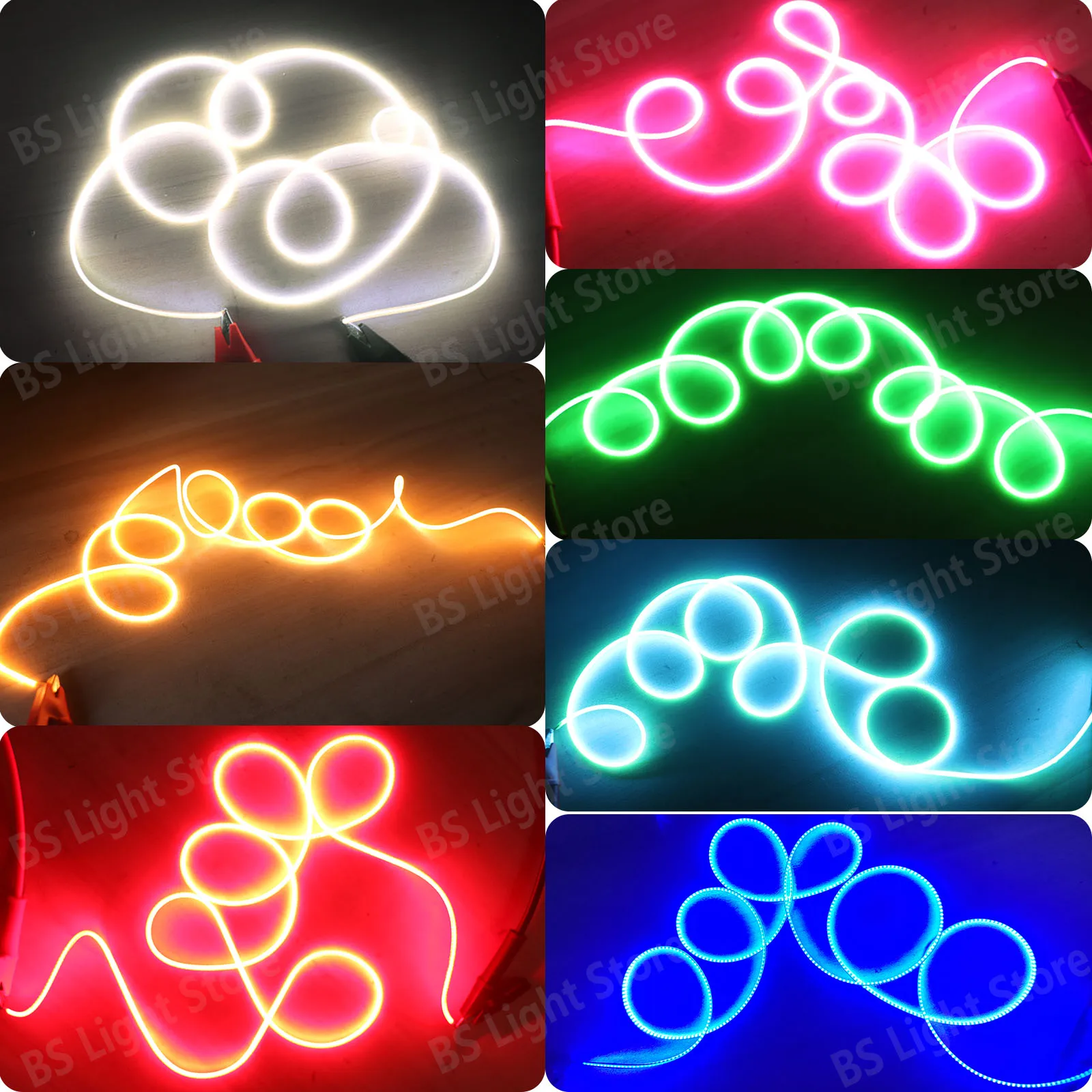 24V led 1200mm LED Filament Red Green Blue White Warm Pink Ice Blue Retro Light Bulb Light Source Accessories Home Decoration