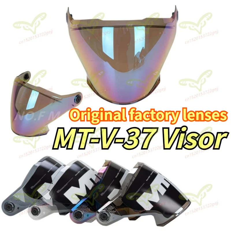 

Линза для мотоциклетного шлема MT Interstellar, линза для шлема MT-V-37, защитный экран для лица, аксессуары для шлема, замена оригинального ветрозащитного стекла