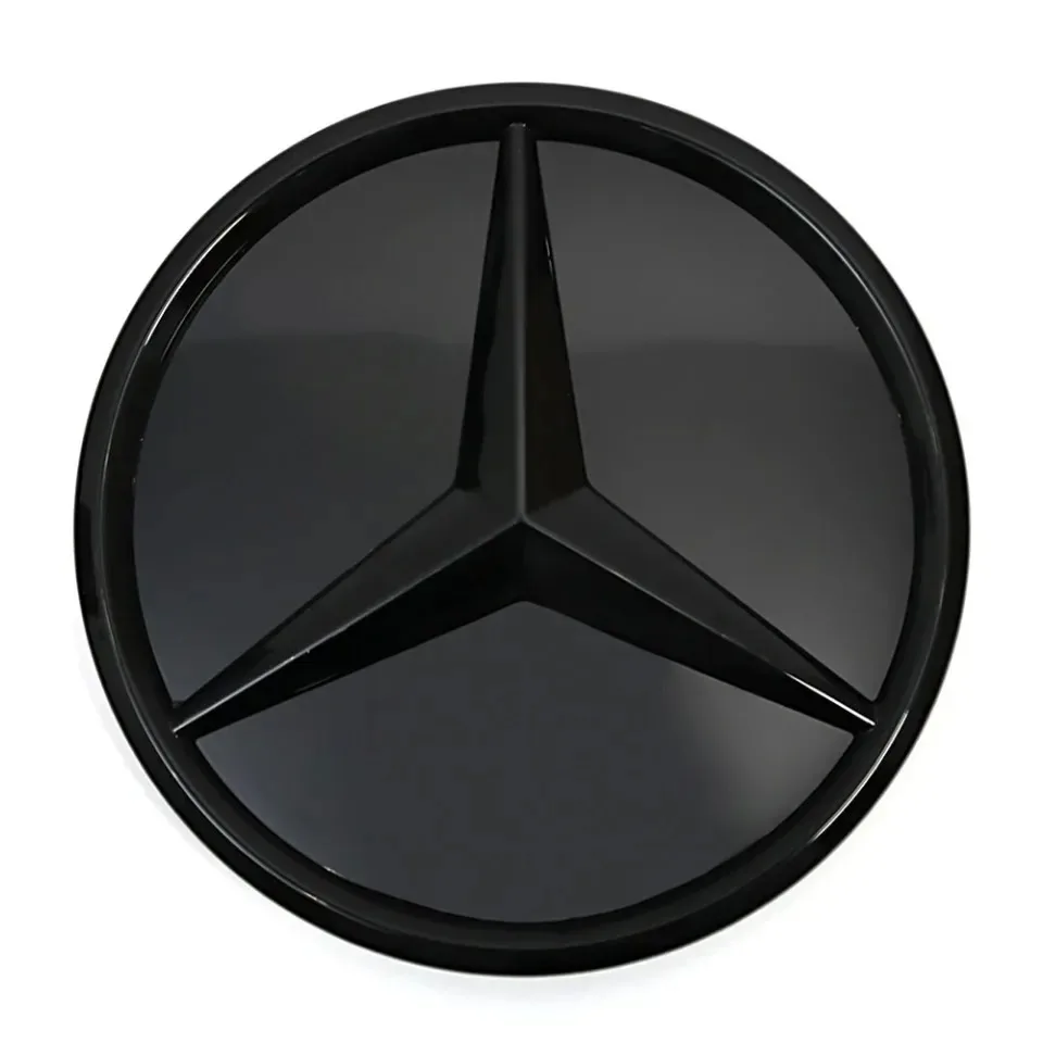 1PCS 3D Front Emblem Badge for Mercedes-Benz AMG a B C E CLA CLS SLK GL GLK GLA G R V VITO GLE GLC GLS - Auto Accessories