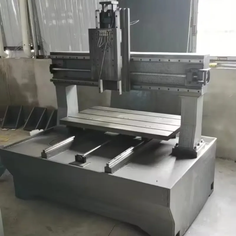6060 6090 1160 CNC Drilling and Milling Machine With Screw Guide All Cast Lron HT250 Engraving Machine Frame