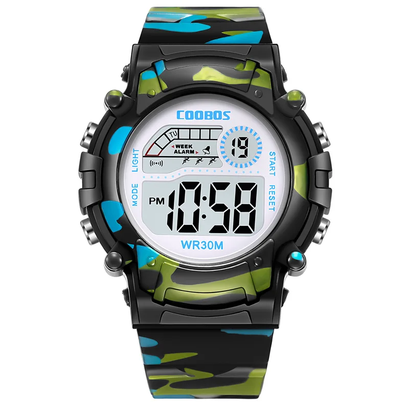 Nuovo orologio militare per bambino ragazzo ragazza Sport Digital Kids orologi data di allarme orologi impermeabili luminosi orologio elettronico