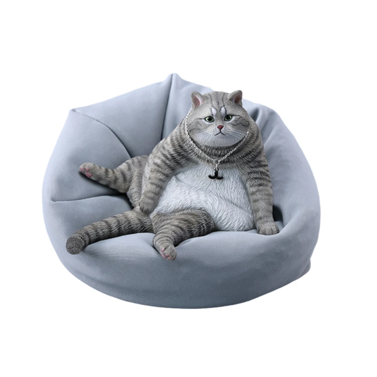 

HiPlay JXK Cat Tanking Cat Expertly Hand-Painted Lifelike Safe Resin 1:6 Animal Figurine