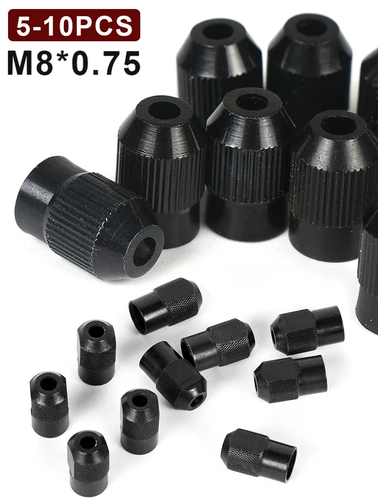 5-10 Stuks Dremel Gereedschap Accessoires Collet Chuck Elektrische Grinder Collets Diamant Roterende Bramen Roterende Gereedschappen Clip Cap Moer
