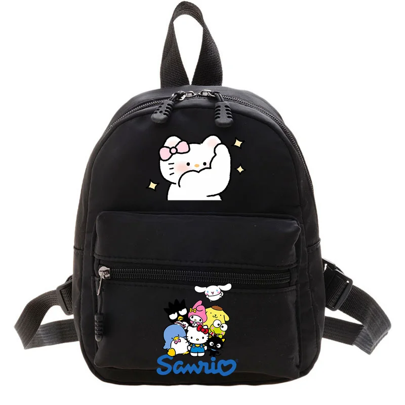 Damski mini plecak Sanrioes Hellokitty Melody Nowe popularne plecaki w stylu college'u Wygodna podróżna prosta torba rekreacyjna