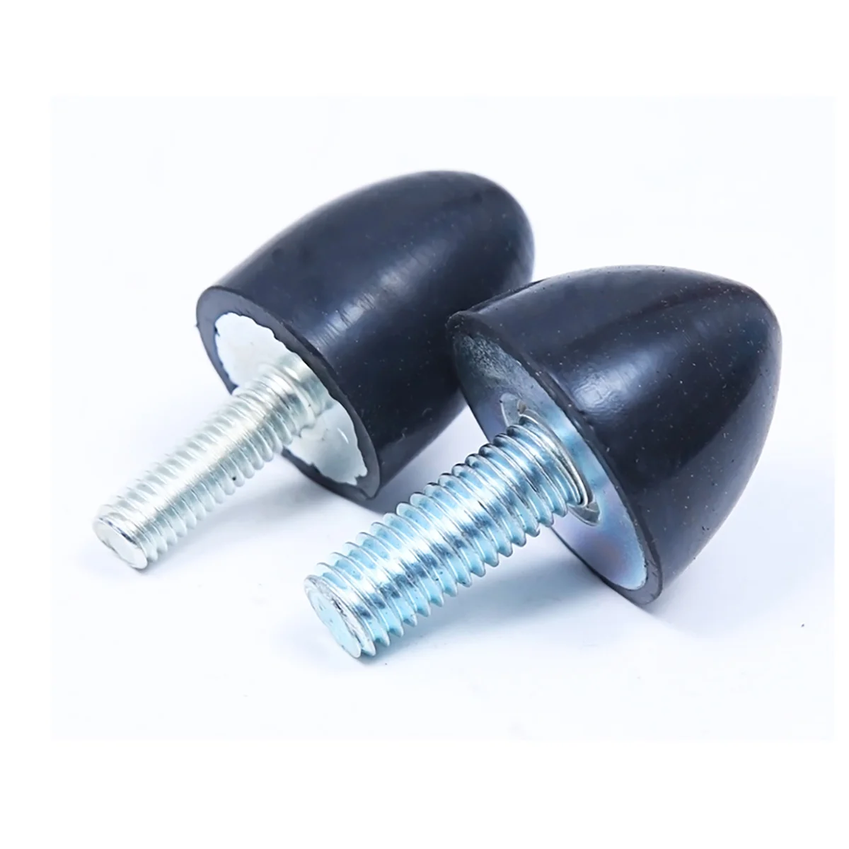 Conical Anti Vibration Screw / Pointed Rubber Shock Absorber  M6M8M10M12
