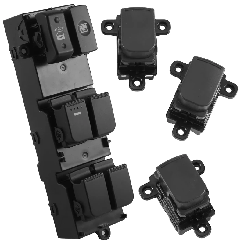 93570-2X000 93580-2K000 Black Window Switch For Kia Soul 2010-2013 Front Left Front Right Rear Left Rear Right