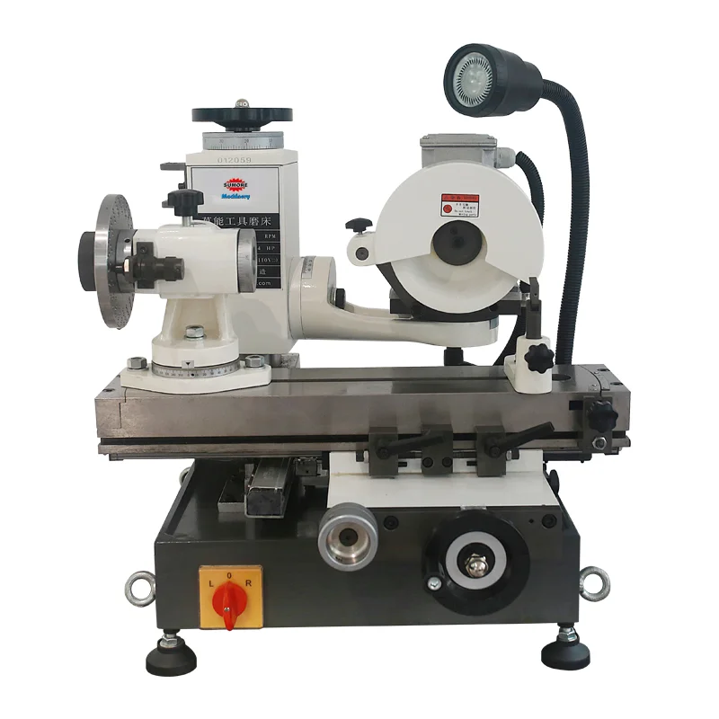 SP2601 Universal Double Bladed Grinder With Dovetail Guide Rail Worktable Knife Sharpening Machine
