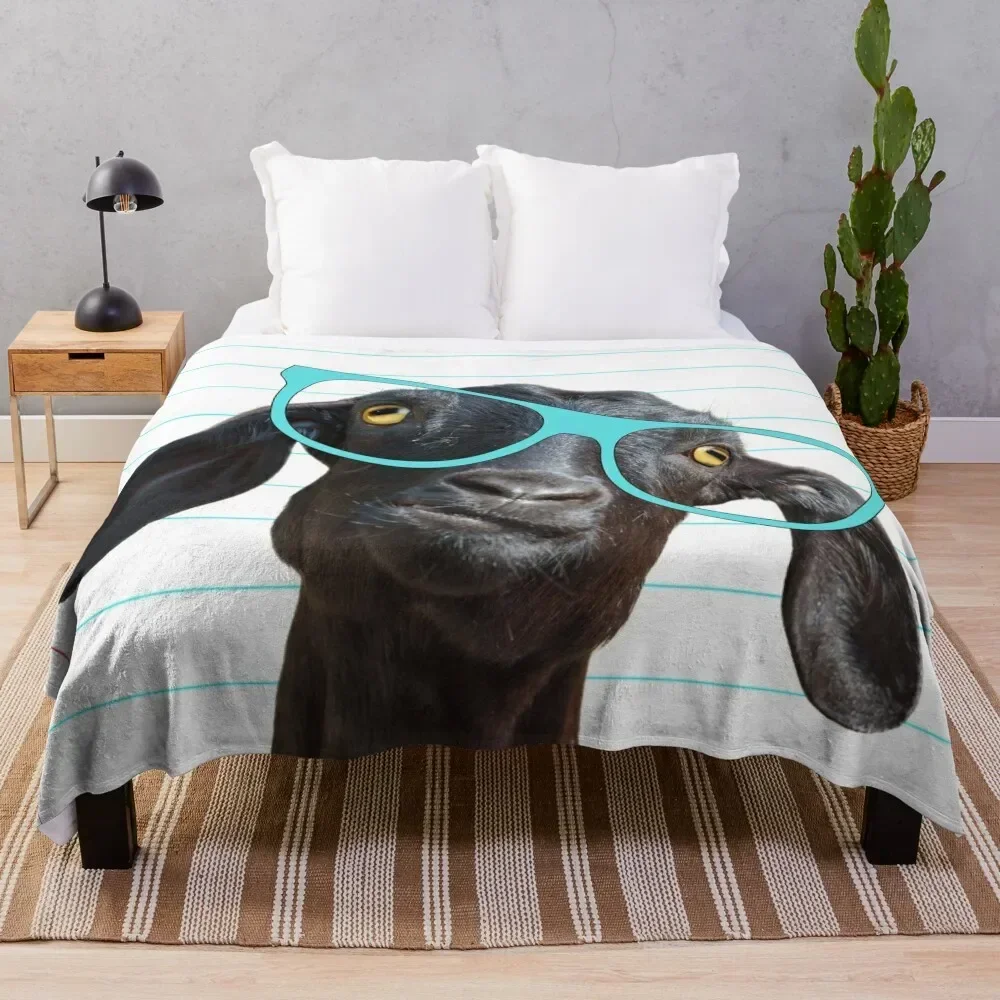 

Smarty Goat Throw Blanket Baby Blankets For Bed Luxury Throw Luxury Thicken Blankets