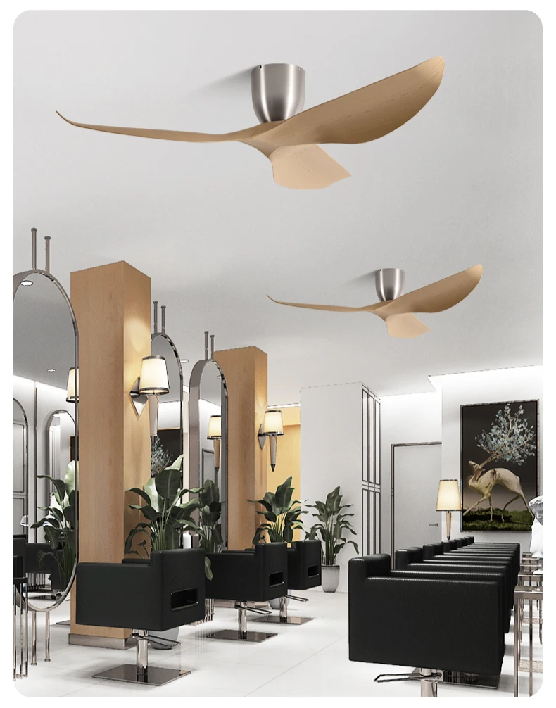 FUMANJIA 60-Inch Vintage Industrial Ceiling Fan for Home with Remote — detail 12