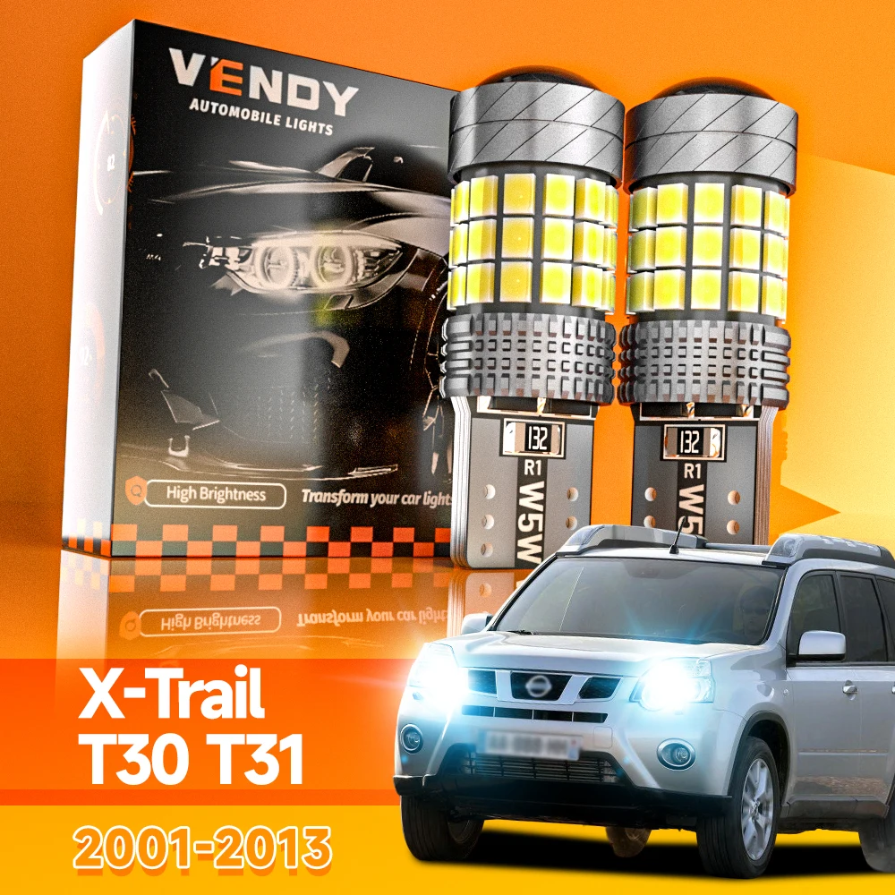 2pcs For Nissan X-Trail X Trail T30 T31 2001-2013 LED Parking Light Clearance Lamp 2007 2008 2009 2010 2011 Canbus Accessories