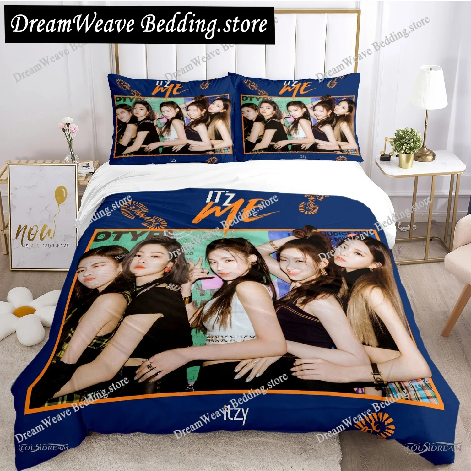 

Itzy-Korean Singing Group All Season Duvet Cover Comforter Bedding Set Soft Quilt Cover and Pillowcases SingleDoubleQueenKing