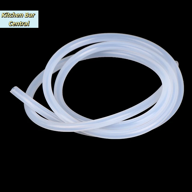 【100cm Silicone Hose Transparent Flexible Water Tube For Coffee Machine Coffeeware Accessories】