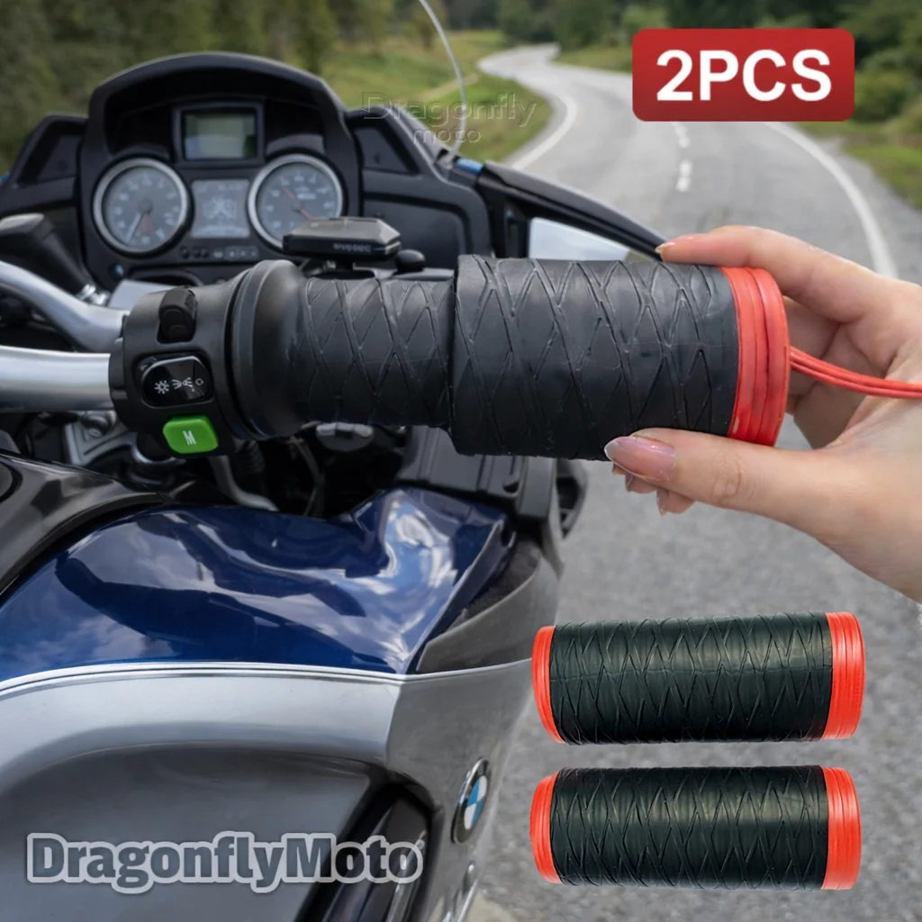

Motorcycle Silicone Handlebar Cover For BMW R1200RT R1200 RT R 1200RT 2004-2013 Self Shrinking Non-Slip Motorcycles Grip Covers