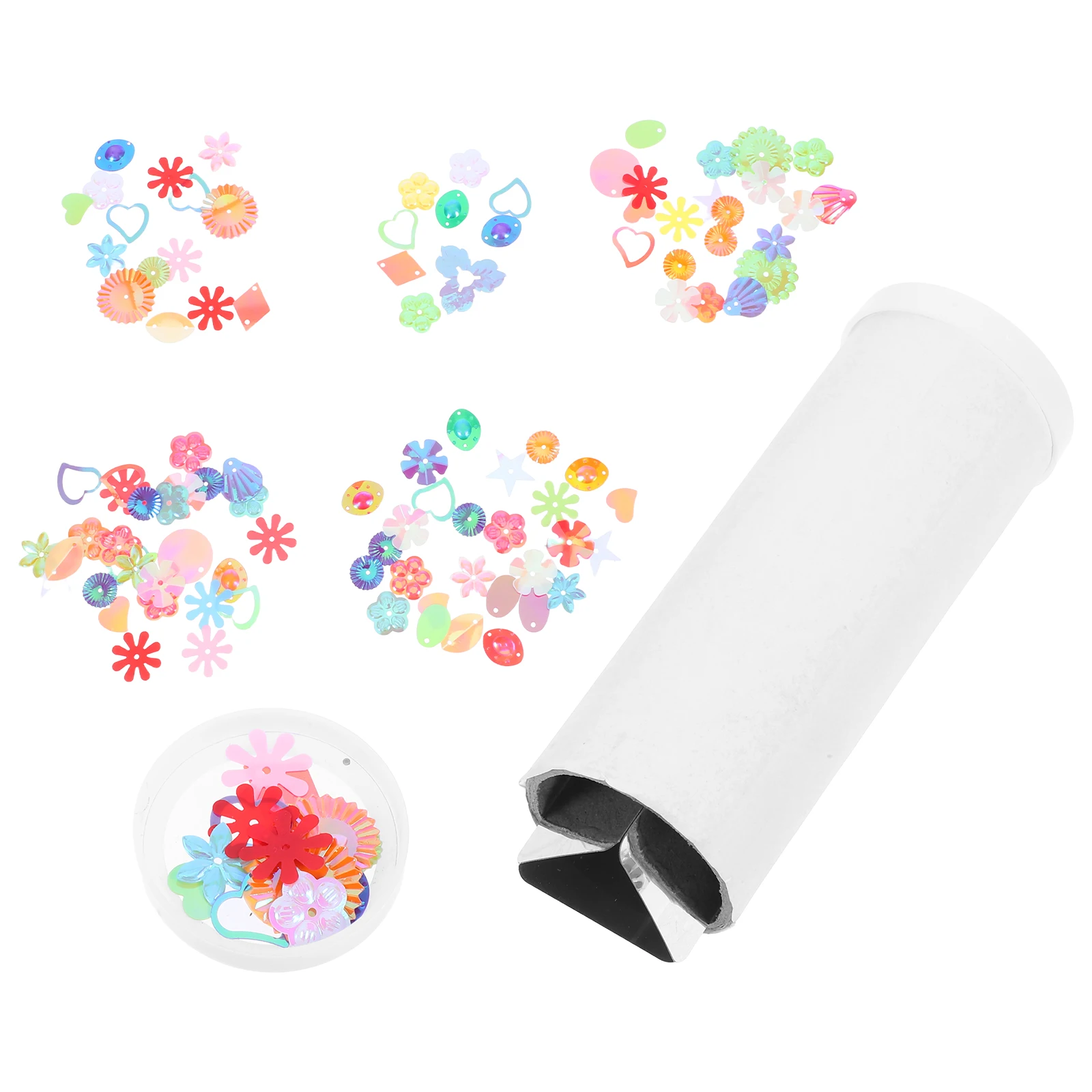 

Handmade Mini Kaleidoscope 6 Sets Kits Paper Toys Kids Science Carnival Prizes Portable Family Educational Optics Child