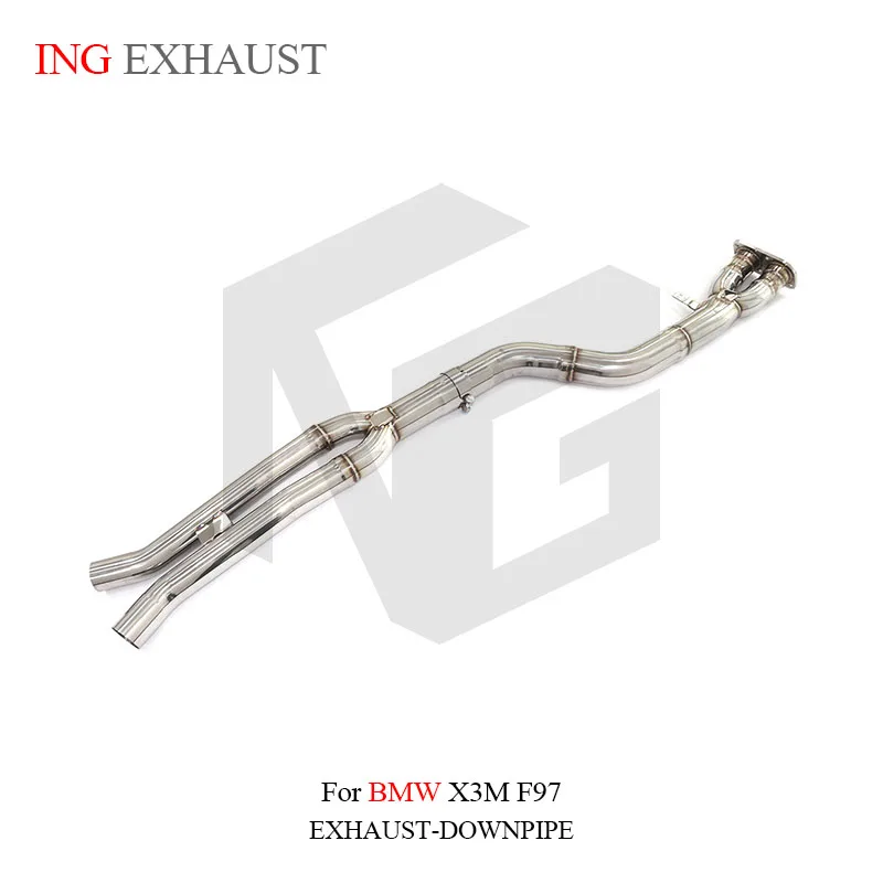 

ING high performance exhaust pipe stainless steel middle section suitable for BMW X3M F97 car vehicle tool system