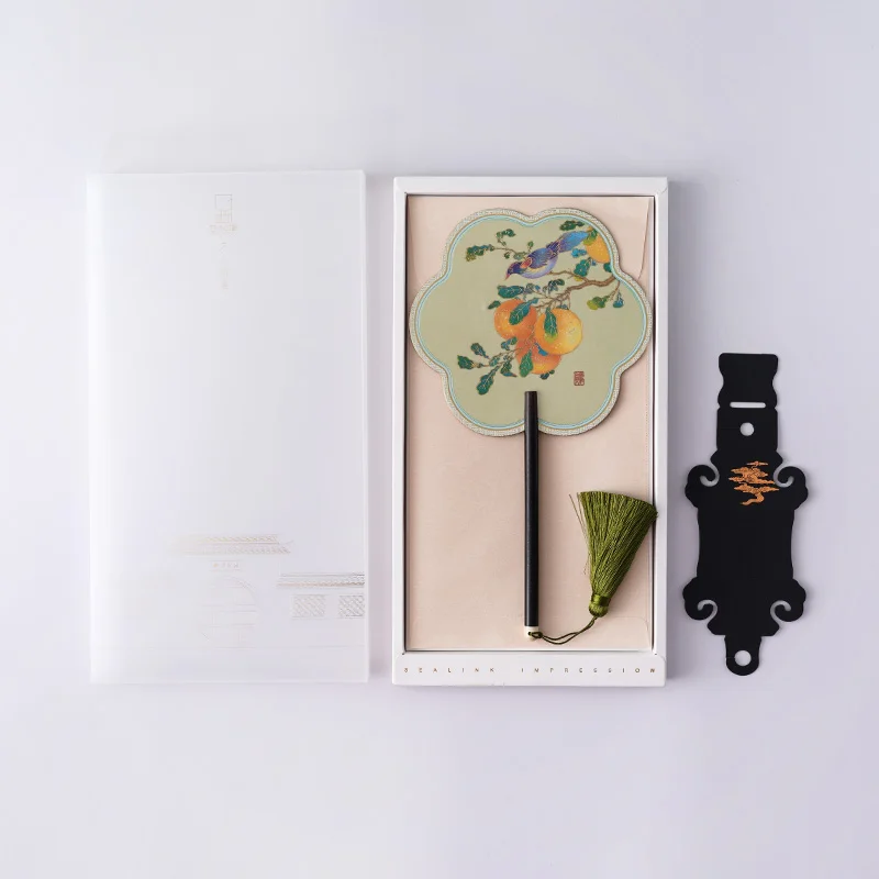 مجموعة مروحة الحرير الصينية - أنماط عتيقة، مثالية لديكور المنزل والهدايا #6