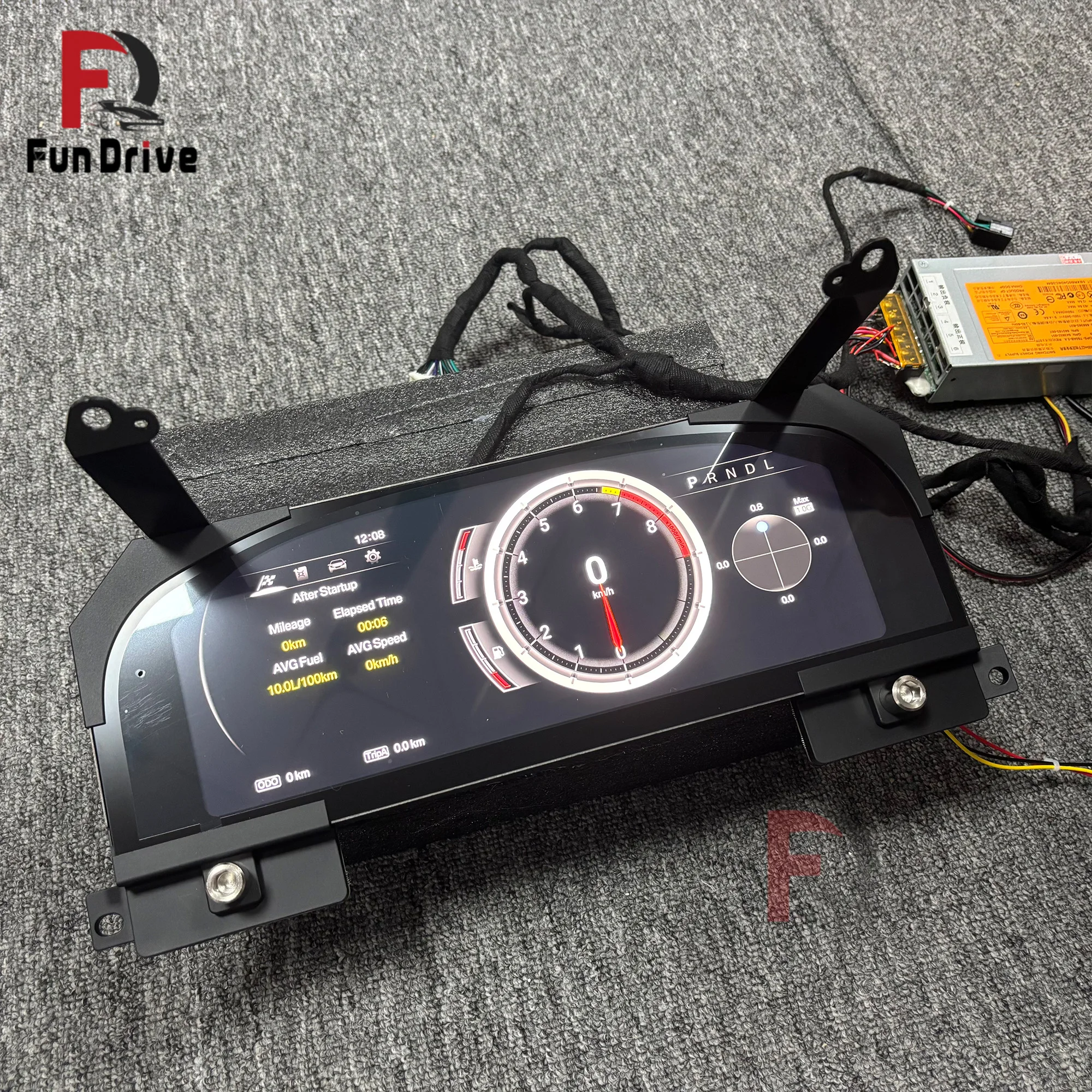 Car Interior Modified to Yota Land Cruiser Liquid Crystal Instrumentation LC79 LC70 LC76 Car LCD Cluster Digital Dashboard Panel
