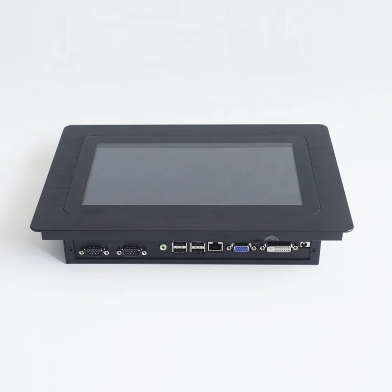 كمبيوتر مدمج 10.1 بوصة 1366 × 768 LCD Atom D2550 لوحة الكمبيوتر مع فتحة ISDN PCI