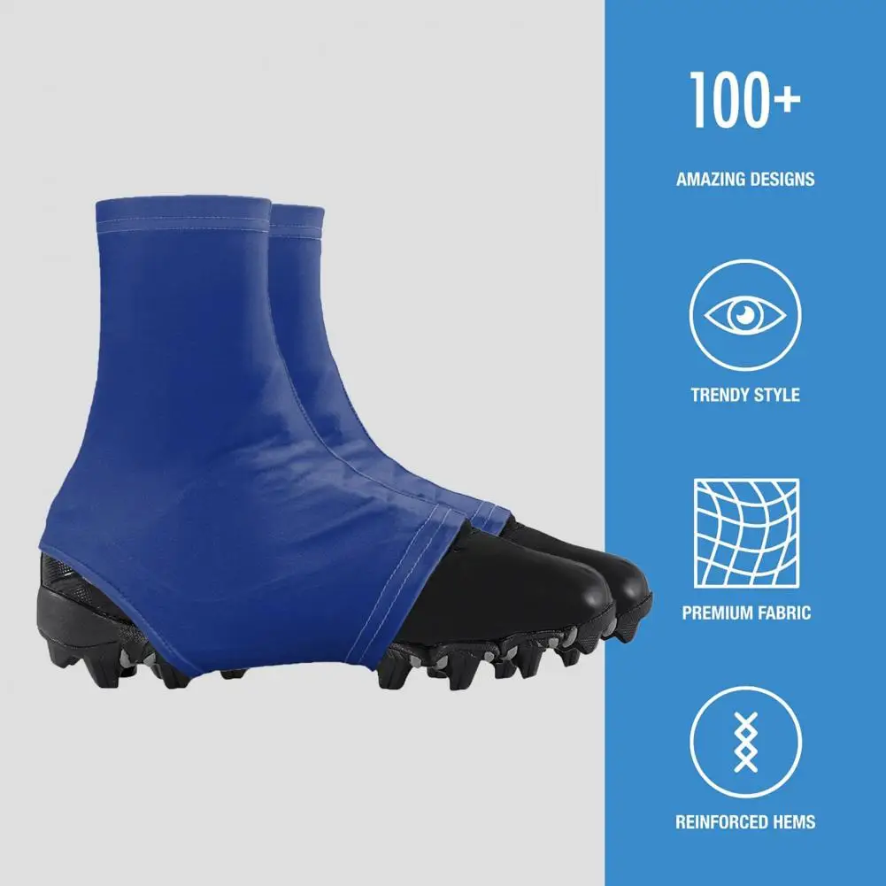 ฟุตบอล Spats Cleat Cover เยาวชน Cleat Cover ช่วยให้สิ่งสกปรก/สนามหญ้าเศษ Out Cleat สําหรับฟุตบอลเบสบอลฟุตบอลกีฬา