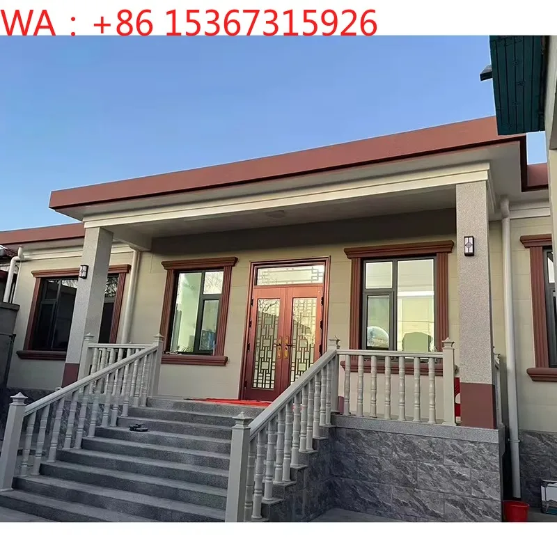 Modern Light Steel Frame Modular Prefabricated Luxury Residential Steel Villa
