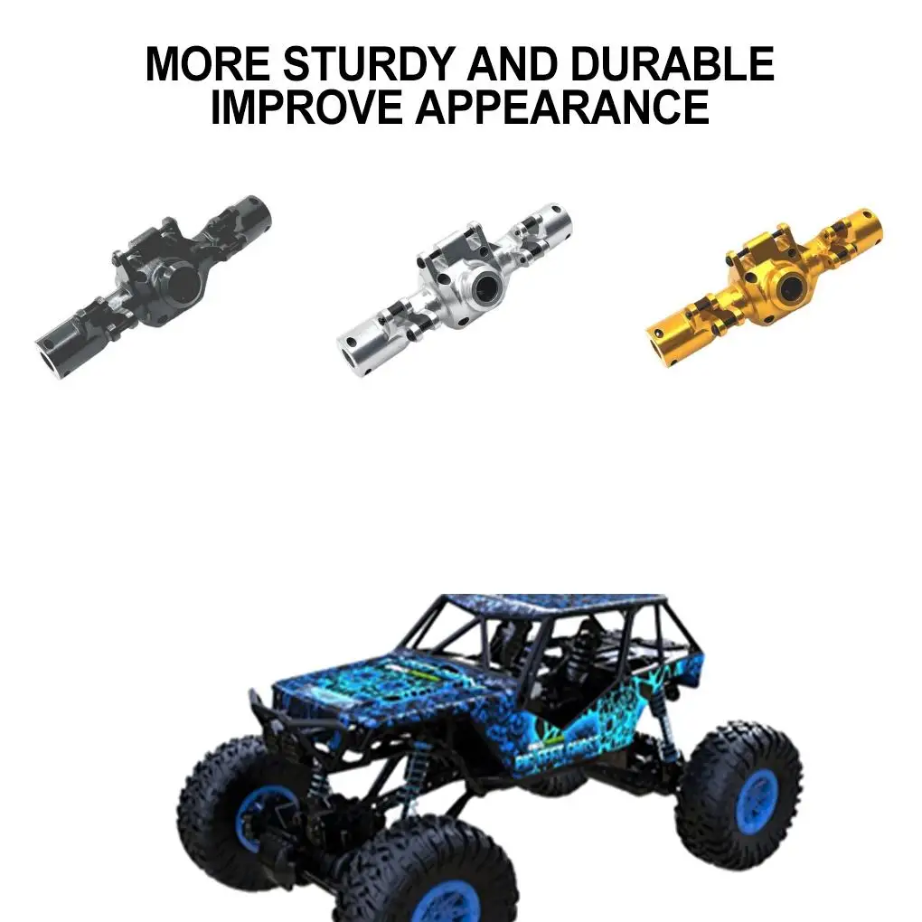 1/10 سبائك الألومنيوم ترقية المحور الخلفي الإسكان ل ZP1001 ZP1002 ZP1003 ZP1004 RC جزء السيارة RC اكسسوارات السيارات #2