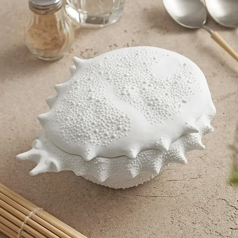 Crab bowl, ceramic soup bowl, noodle bowl, special tableware, high-end feeling, luxury, commercial plate placement