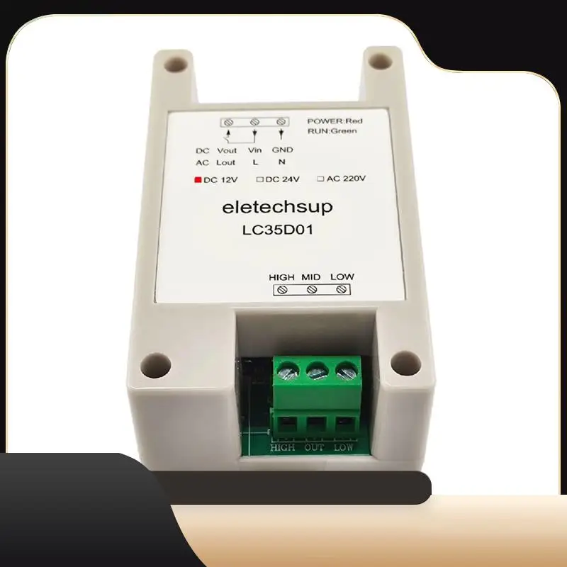 

ELETECHSUP Автоматический контроллер уровня воды Автоматический контроль уровня воды Автоматический контроллер подачи воды DC12V-T44C