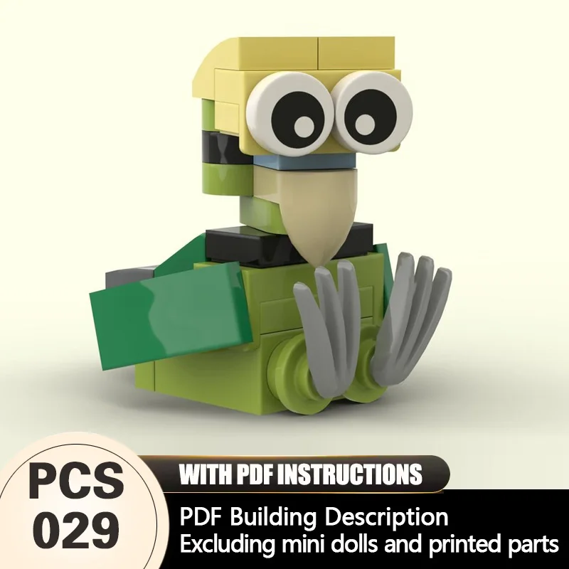 Set de Juguetes de Construcción Modular MOC de la Serie Animales de Creators: Pingüino Saltador Divertido, Regalo Tecnológico para Niños, Ideal para Armar en Fiestas