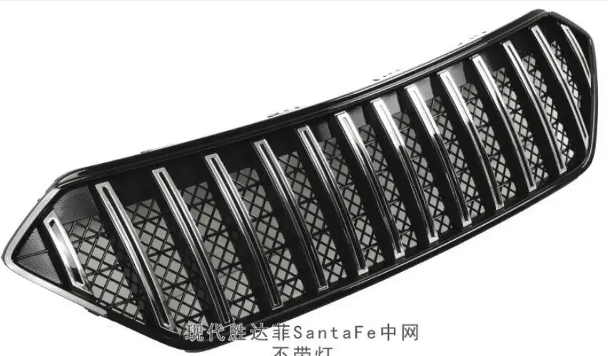 2013 -2016 Voor Hyundai Santa Fe Sport Ix45 Roofroosters Pick-Up Racing Grille Voorgrill Bumperroosters Deksel Truck Onderdelen Auto