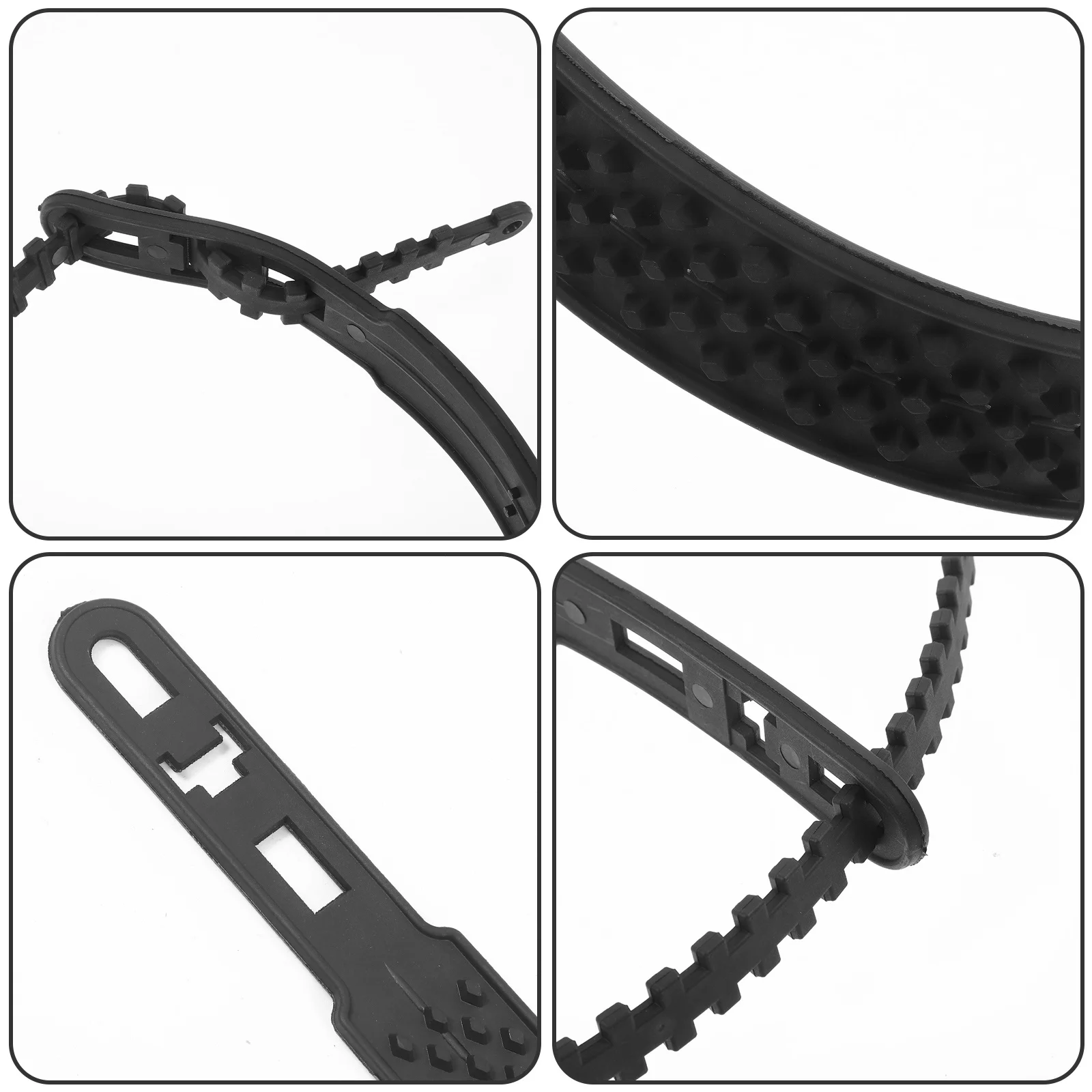 

5Pcs Winter Car Snow Chains Thickened Anti-Slip Tire Chains for Enhanced Traction and Durability Tire Chain Snow Cables