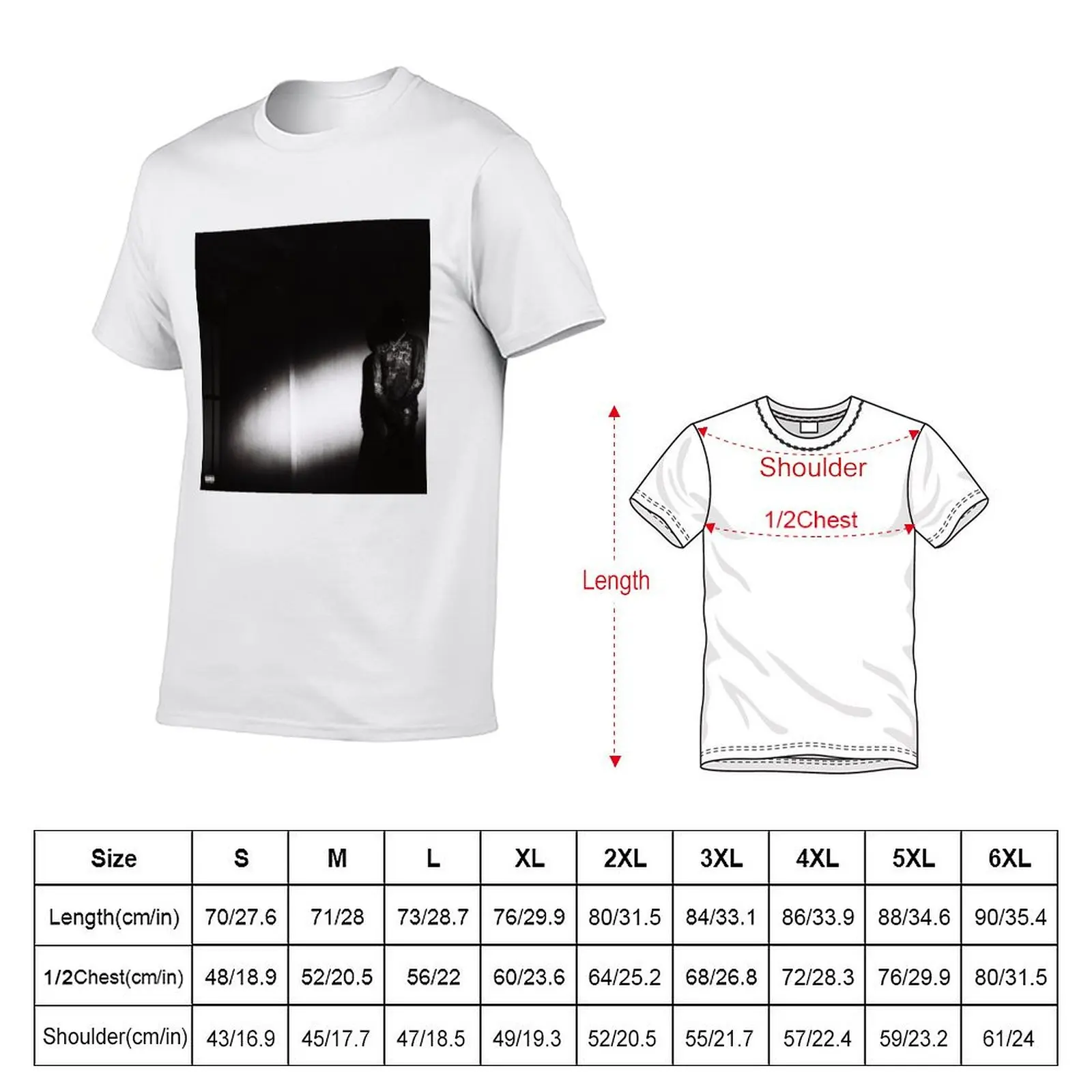 Destroy Lonely NO STYLIST Album Cover T-Shirt funny meme t-shirts Luxury man mens t shirt graphic