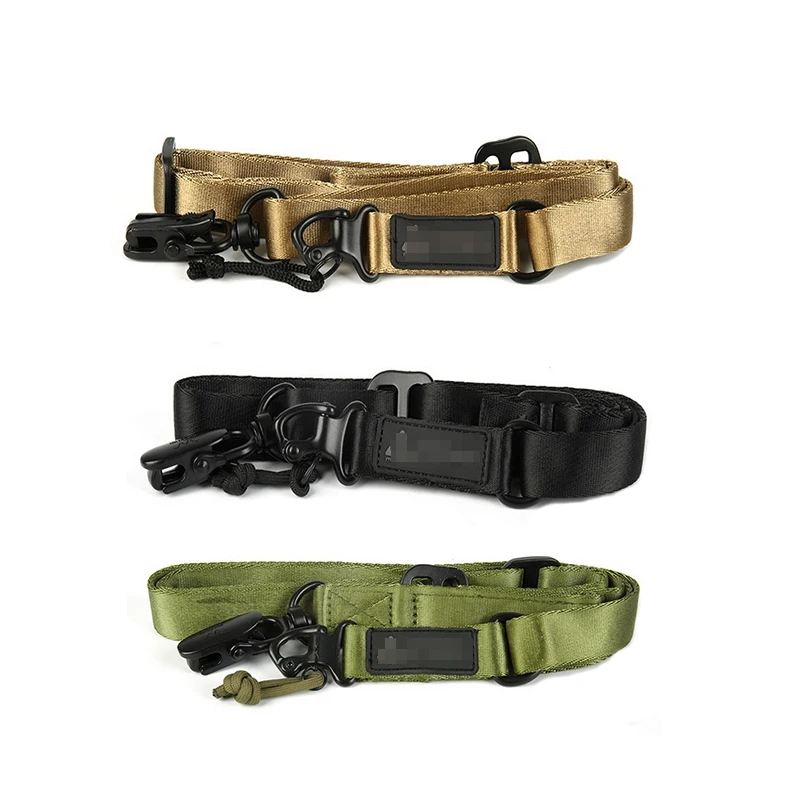 MS3 MS4 Sling Tactical Rifles Carry 2 Points Sling Adjustable Length Multi Mission Nylon Shoulder Strap Airsoft Gun Belt Rope