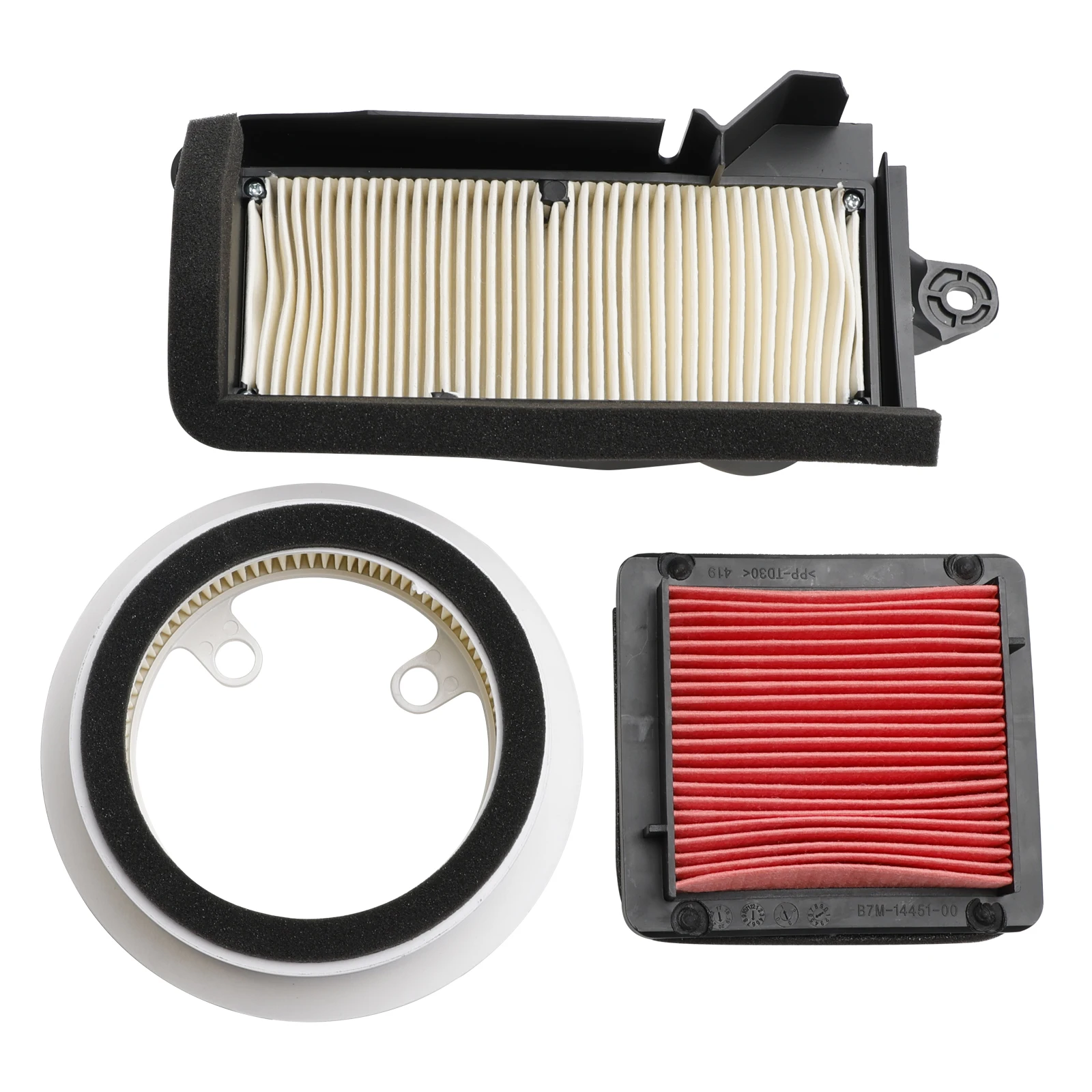 Topteng Air Filter Kit (x 3 Filters) For YAMAHA XP560 TMAX 560, Tech Max (2022 2023 2024)