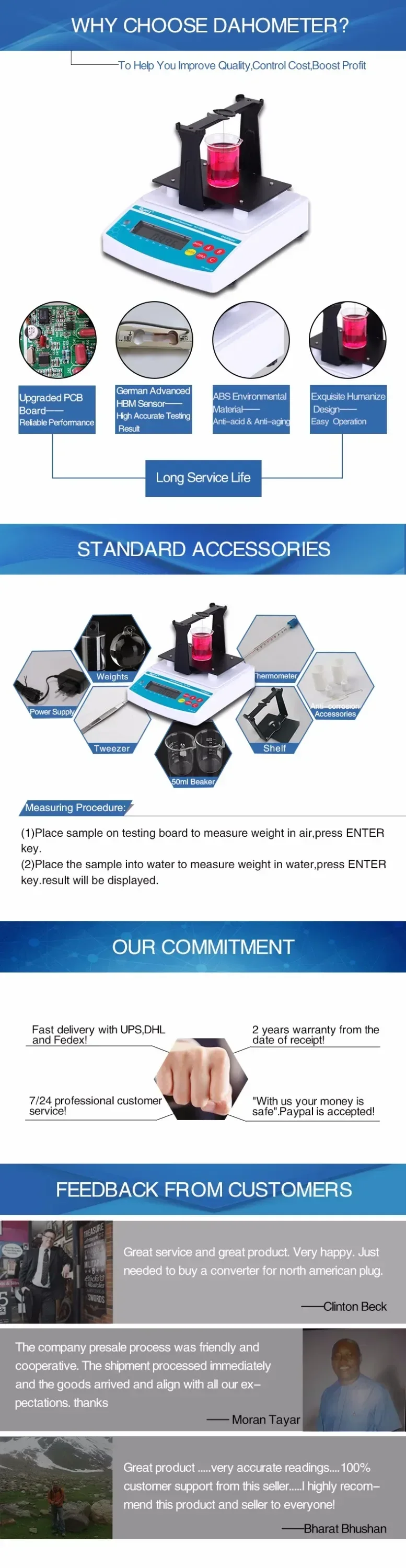 AU-300L НОВЫЙ дизайн измерителя плотности жидкости, электронный денсиметр, набор устройств для измерения плотности