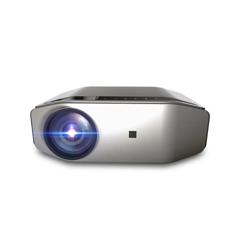 Full high definition 1080p portable projector high brightness 4k home theater short throw built-in speake