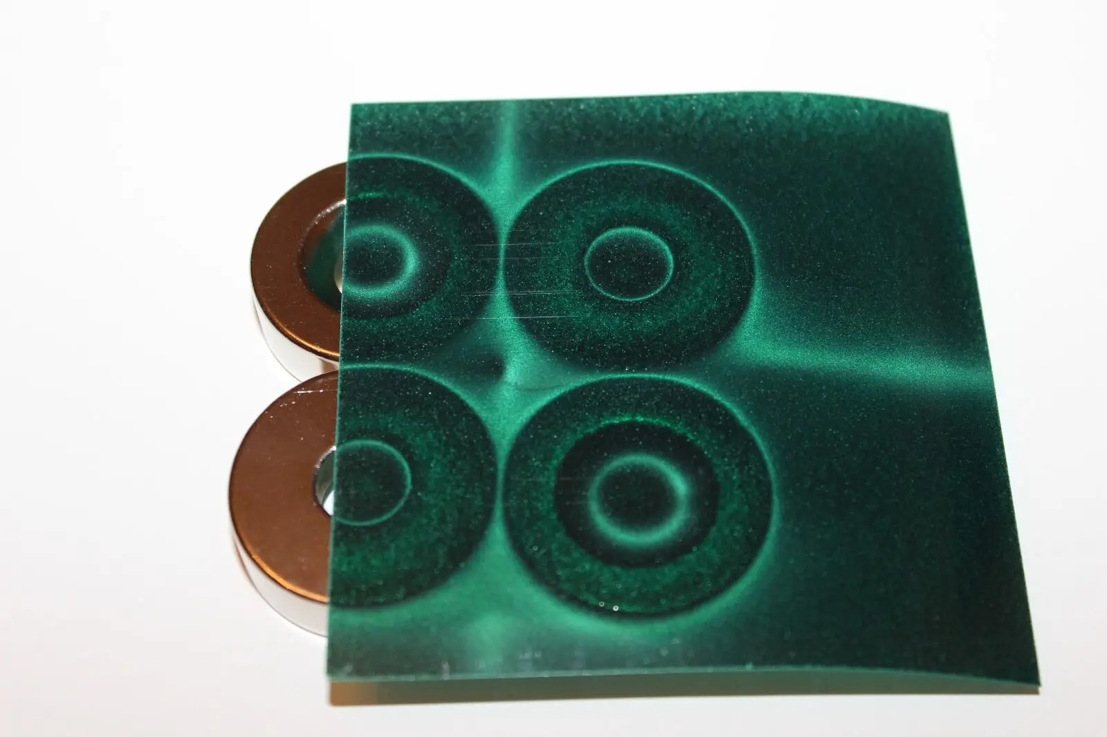 1PC Magnetic Field Viewer Viewing Film Pattern Display Membrane Card Detector L4MF Electromagnetic Radiation Detectors