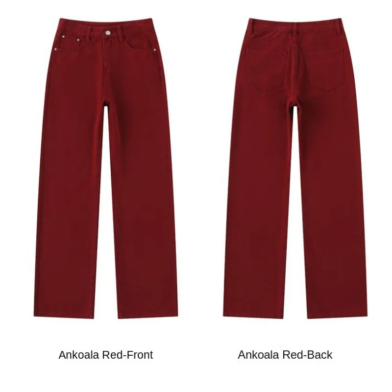 ハイウエストスリムカジュアルジーンズ女性用デニムパンツリラックスフィット快適ストレッチ生地女性のジーンズジーンズy2kジーンズ