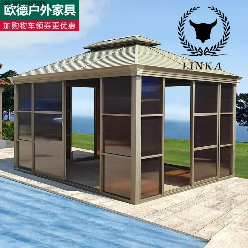 

Oude outdoor sunshine house roof terrace assembly mobile house garden tatami villa courtyard pavilion tent