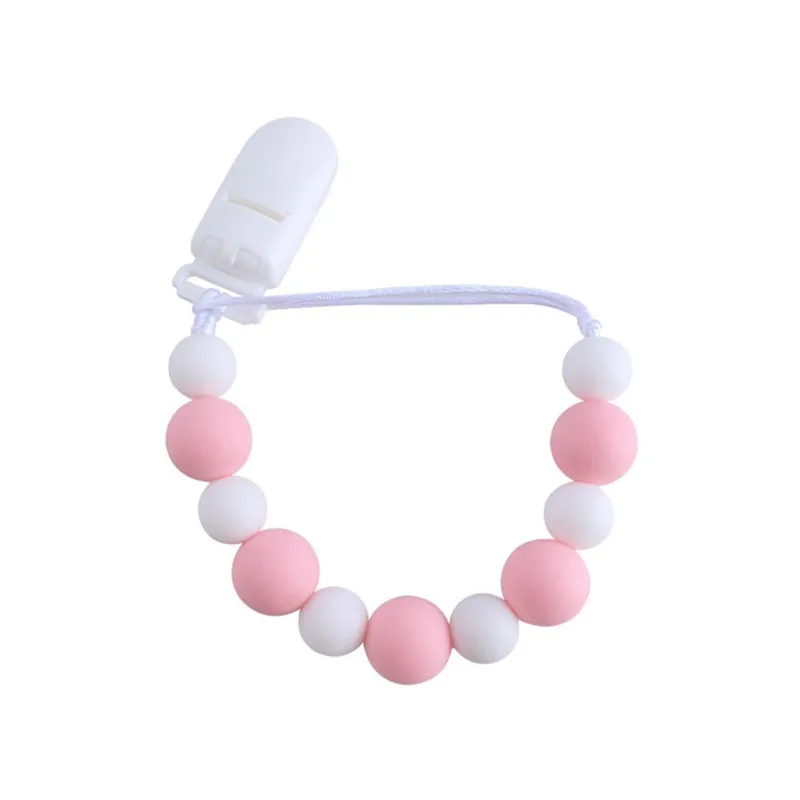 Baby Chupeta Clipe Cadeia Silicone Titular Chupeta Clipes Leash Strap Mamilo Titular Para Garrafa Infantil