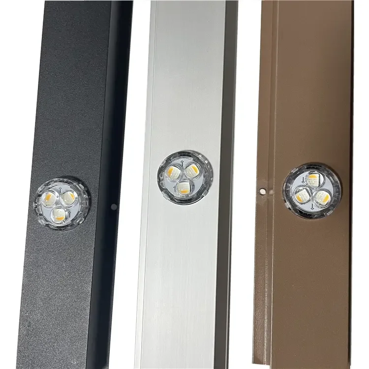 Aluminum Channel Track Outdoor IP68 Point Light UCS2904  Rgbw Led Track Light Permanent Christmas Lights