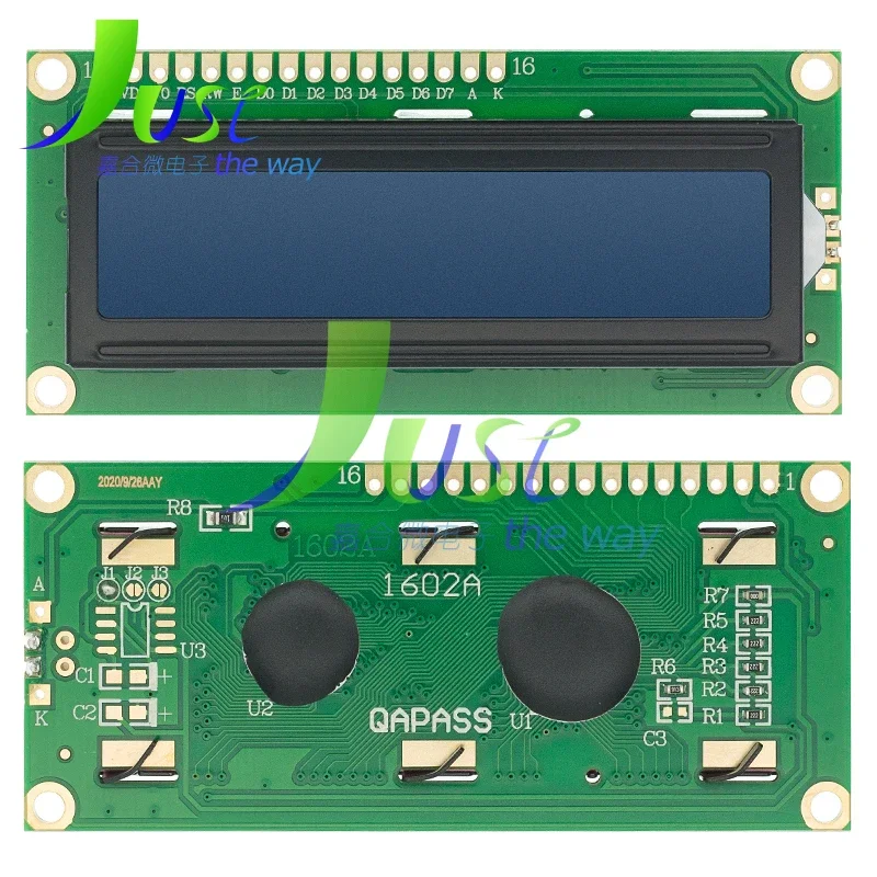 20pcs/lot LCD module Blue Green screen IIC/I2C 1602 for arduino 1602 LCD UNO r3 mega2560 LCD1602+IC2