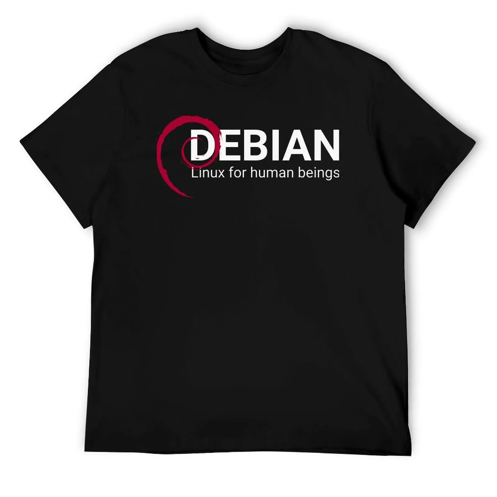 

Футболка Debian Linux for Human Beings, незаменимая футболка, мужские футболки, хлопковые мужские футболки для мужчин, футболка