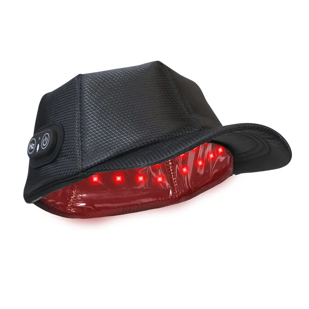 Infrared Red Light Hair Cap Wash Free Anti Hair Loss Hair Growth Cap 4 Brighrtness 100 LED Beads LED Haircare Cap Hair Health