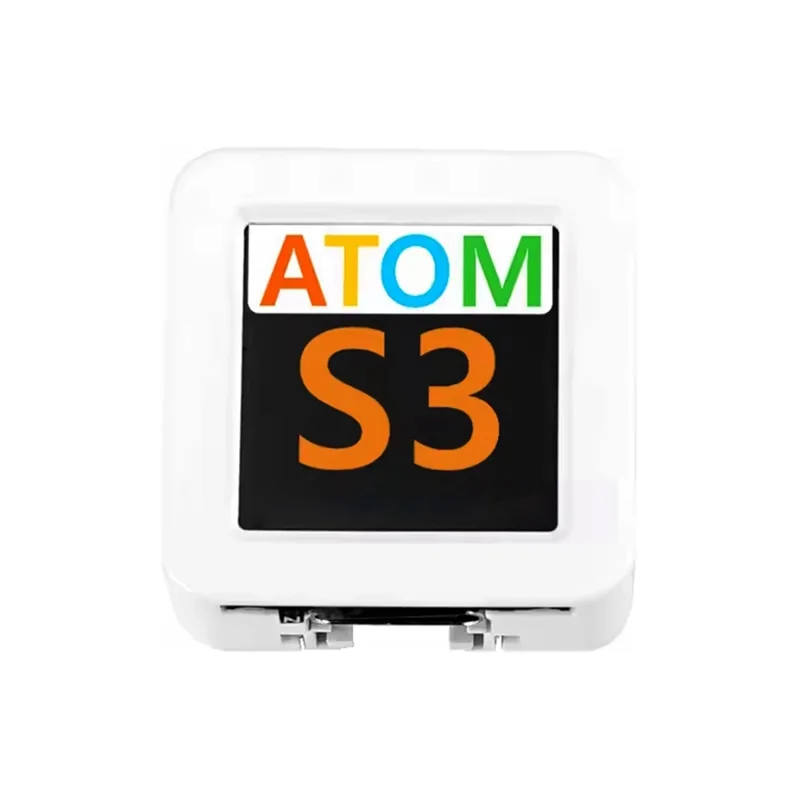 Kit Pengembangan ATOMS3 Buatan dengan Layar 0,85 Inci Speaker Pintar Dapat Diprogram ATOM Papan Pengembangan IOT Bawaan-Inesp32