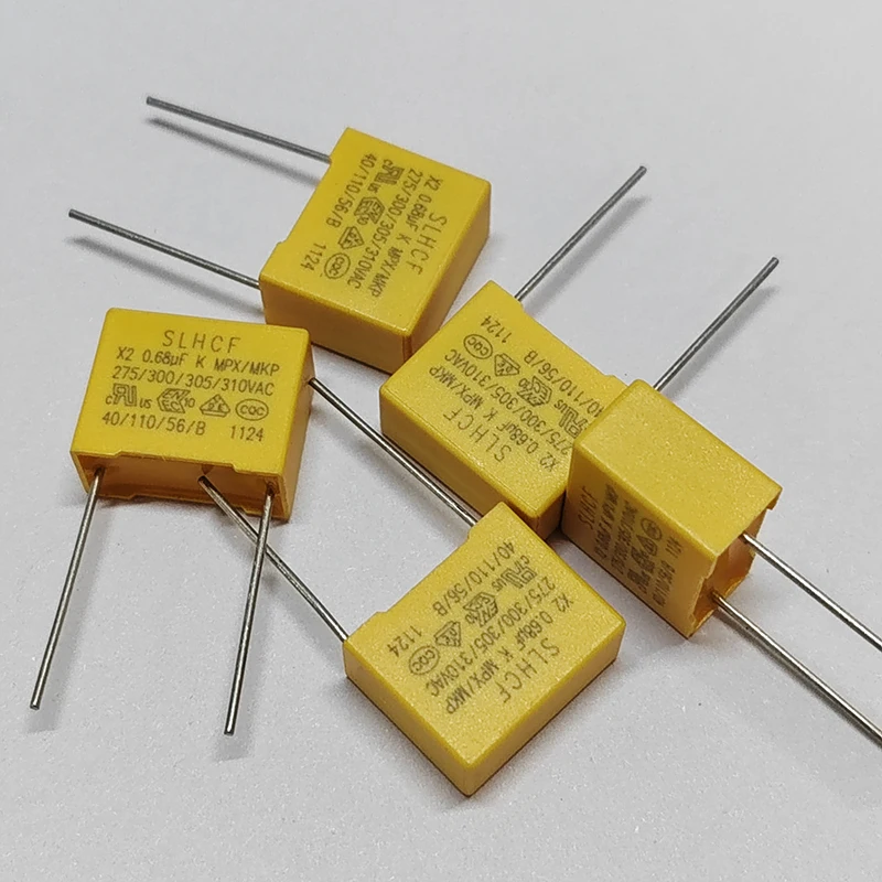 Condensador De Seguridad X2 De 275 VCA, 10 Unidades, 275 V, 10 mm, 15 mm, 22,5 mm, 27,5 mm, 0,022 UF, 0,047 UF, 0,1 UF, 0,22 UF,