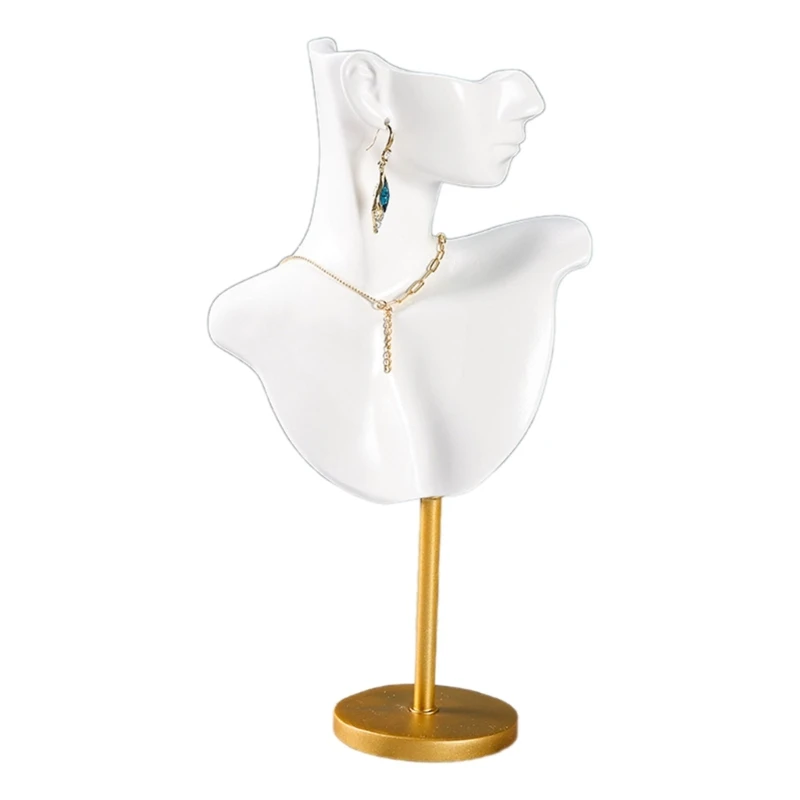 Jewelry Model Earrings Display Stand Resin Texture for Jewelry Drop shipping image 2